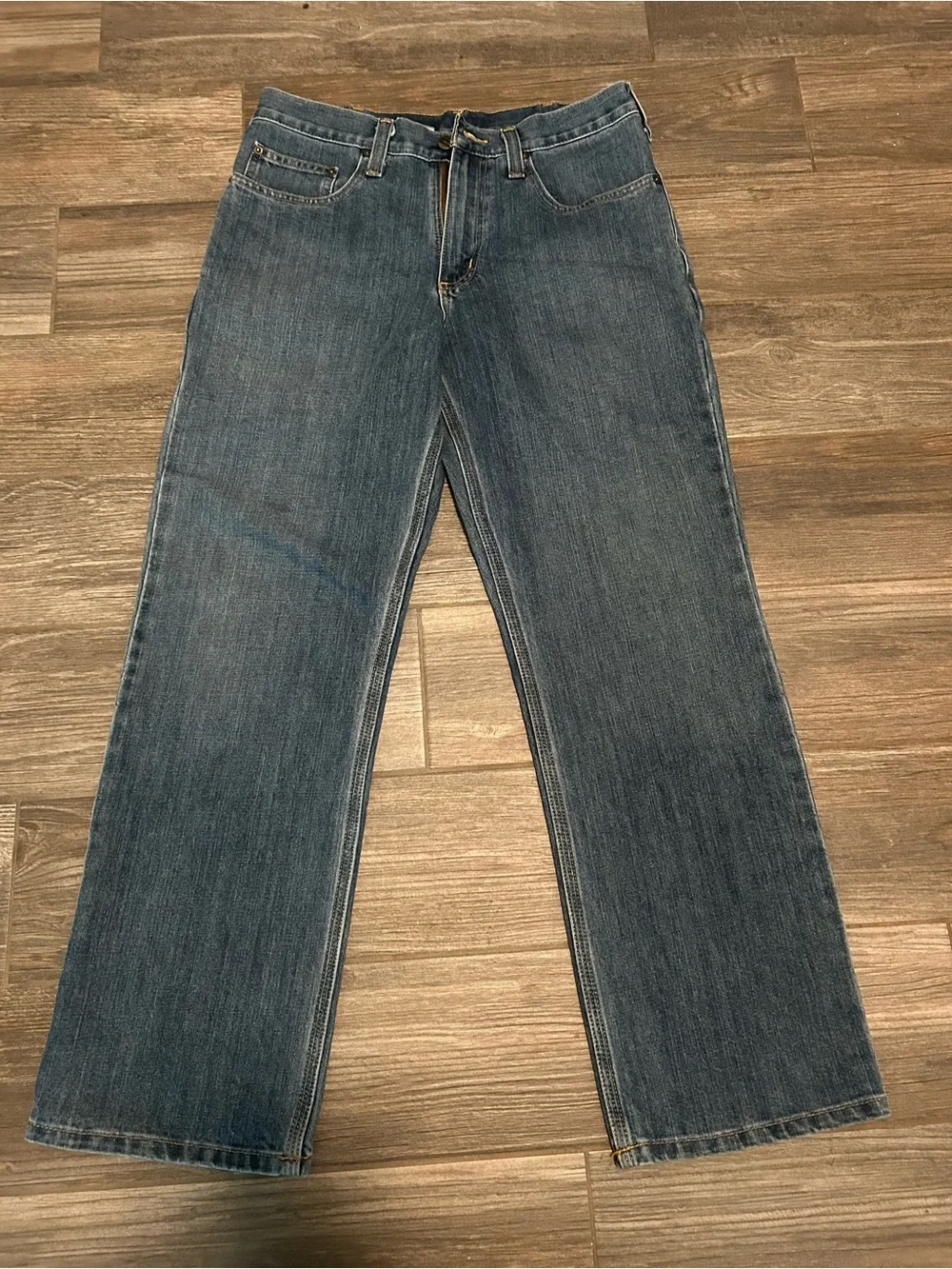 Carhartt Men's Medium Blue Relaxed Fit Jeans